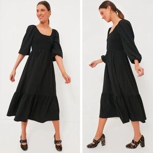 Pomander Place Seersucker Aleah Midi Dress Size Small